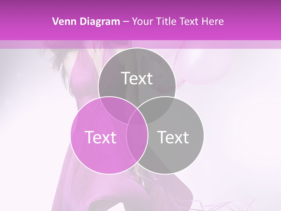 Nice Balloon People PowerPoint Template