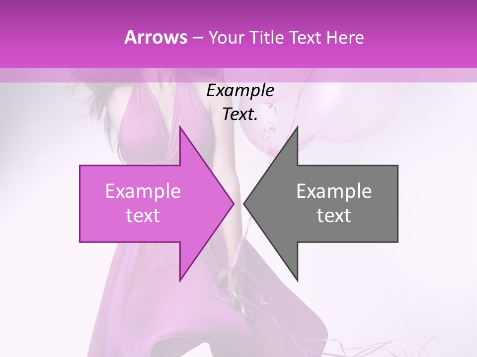 Nice Balloon People PowerPoint Template