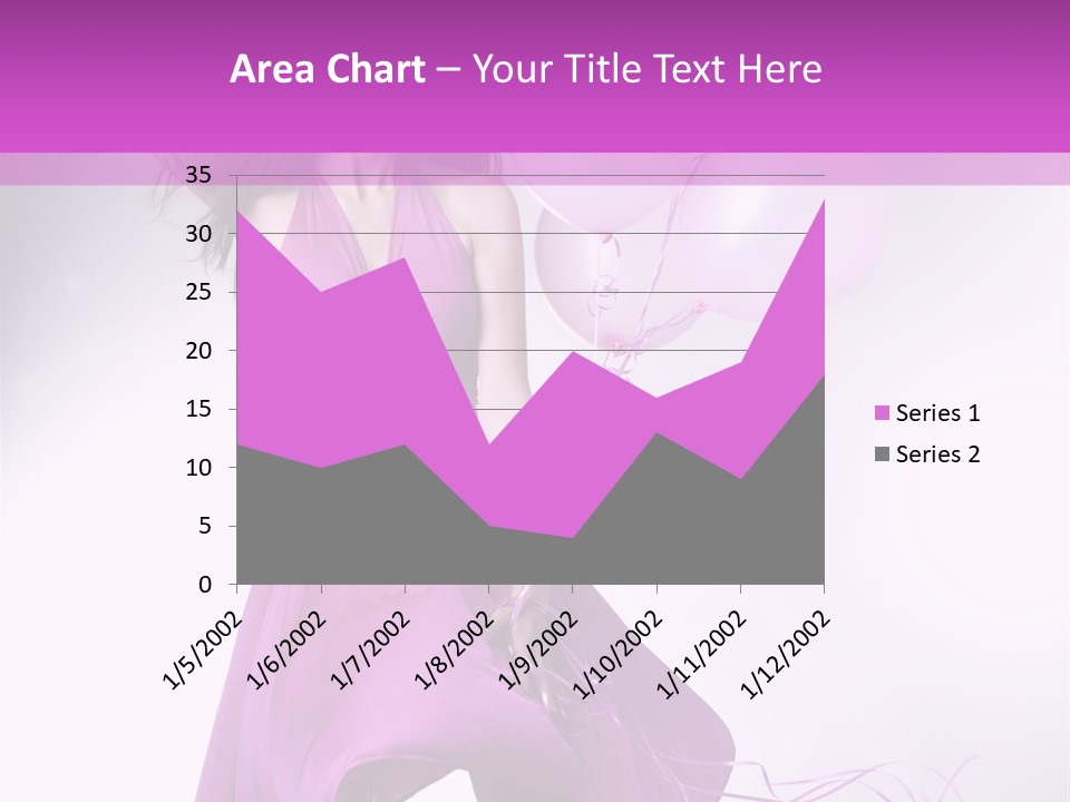 Nice Balloon People PowerPoint Template
