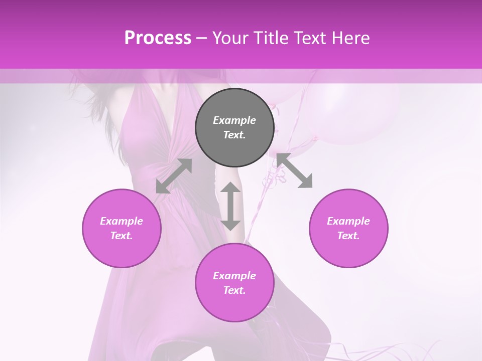 Nice Balloon People PowerPoint Template