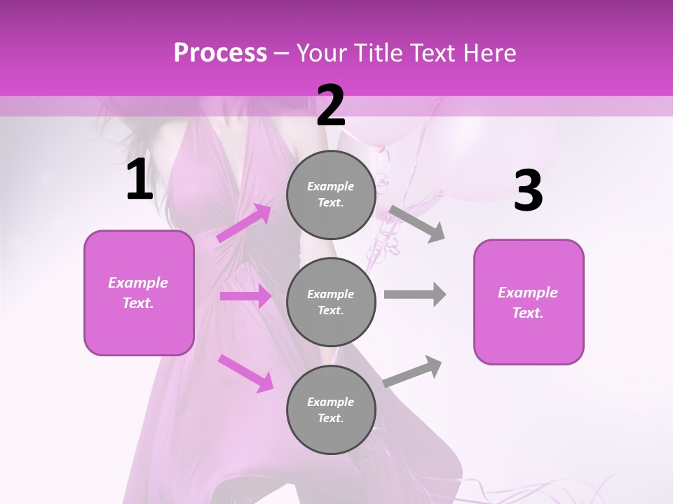 Nice Balloon People PowerPoint Template