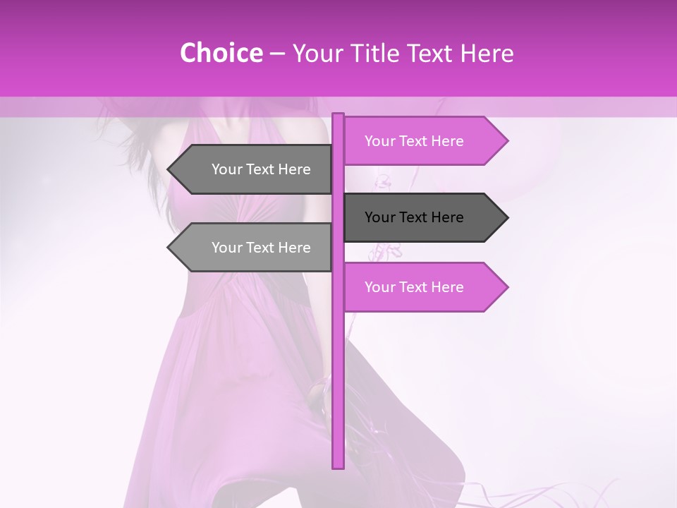 Nice Balloon People PowerPoint Template