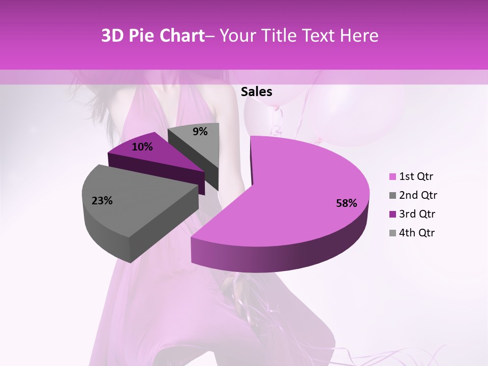 Nice Balloon People PowerPoint Template