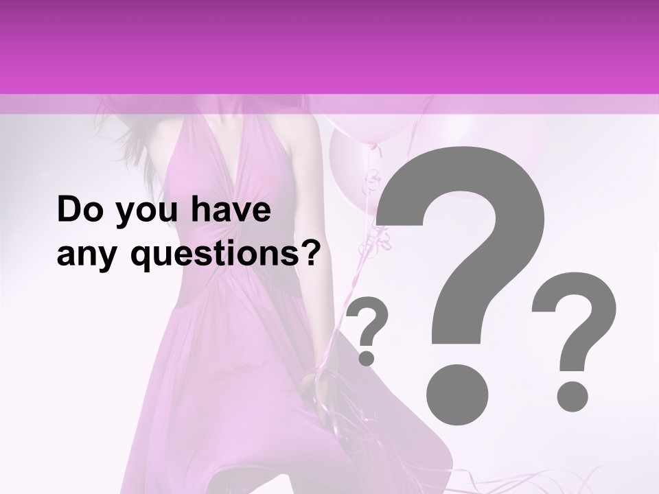 Nice Balloon People PowerPoint Template