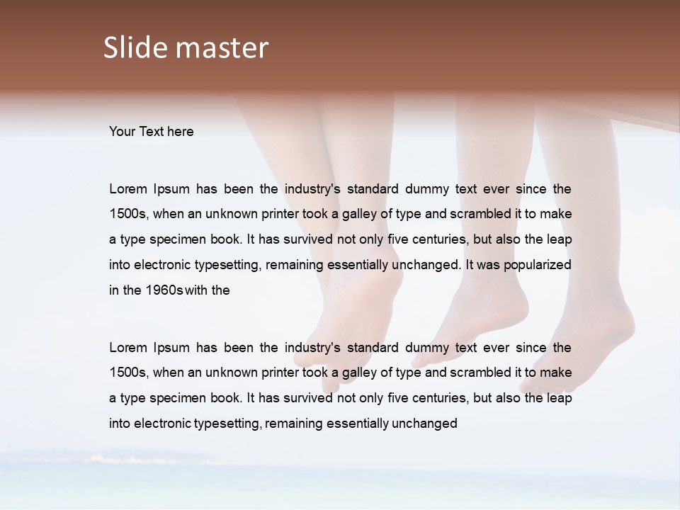 Row Group Care PowerPoint Template