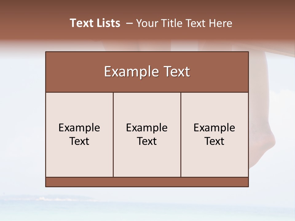 Row Group Care PowerPoint Template