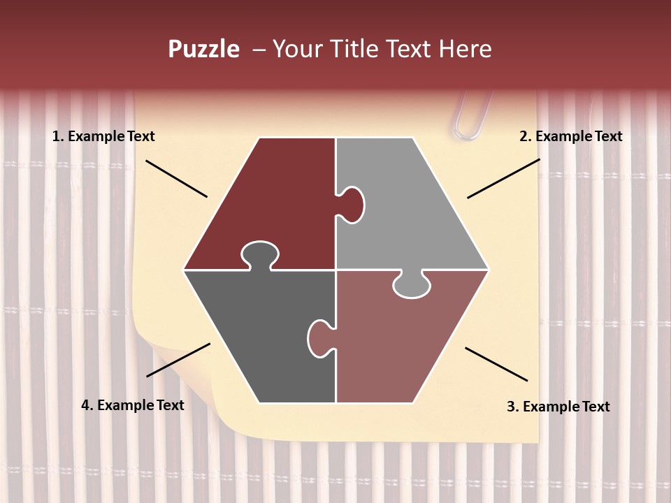 List Metal Yellow PowerPoint Template