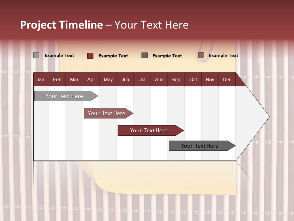 List Metal Yellow PowerPoint Template