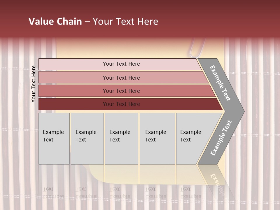 List Metal Yellow PowerPoint Template