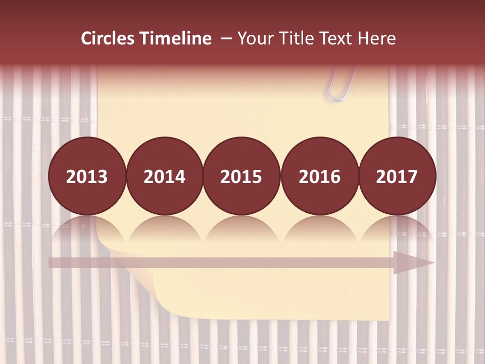 List Metal Yellow PowerPoint Template