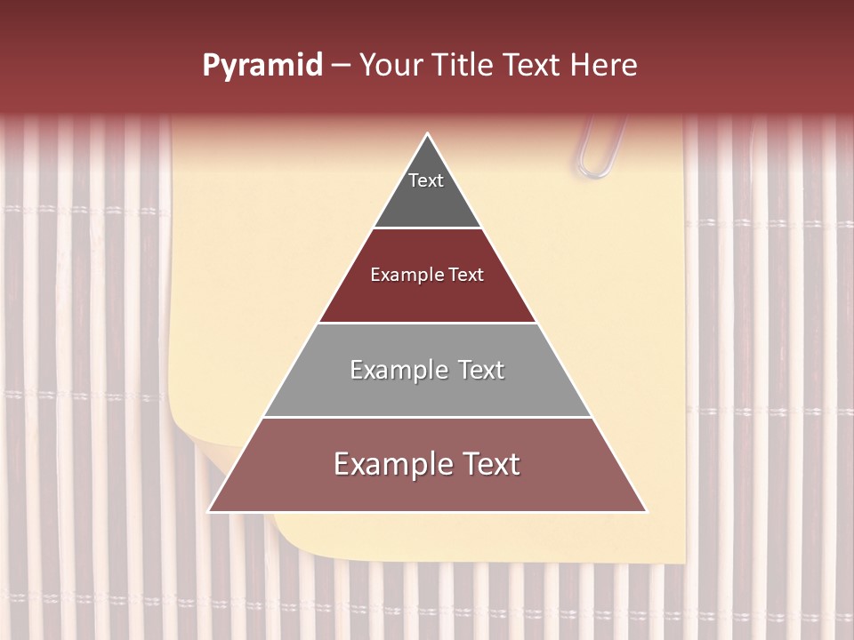 List Metal Yellow PowerPoint Template