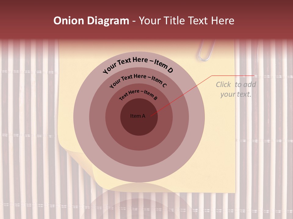 List Metal Yellow PowerPoint Template