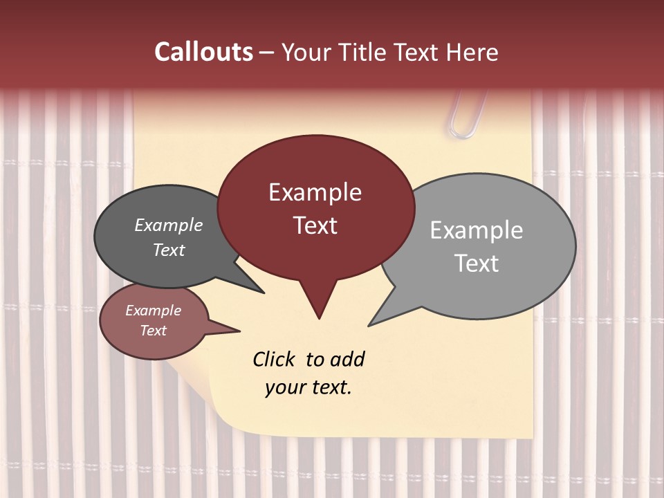 List Metal Yellow PowerPoint Template