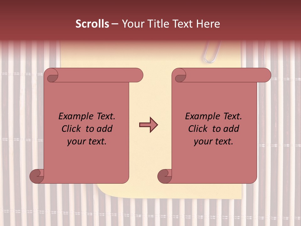 List Metal Yellow PowerPoint Template
