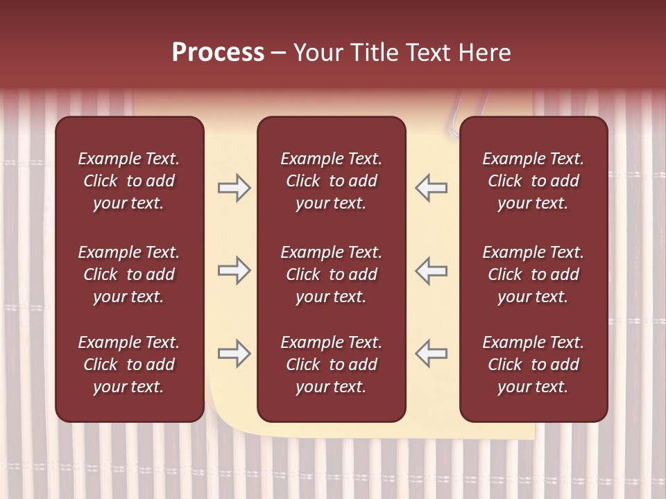 List Metal Yellow PowerPoint Template