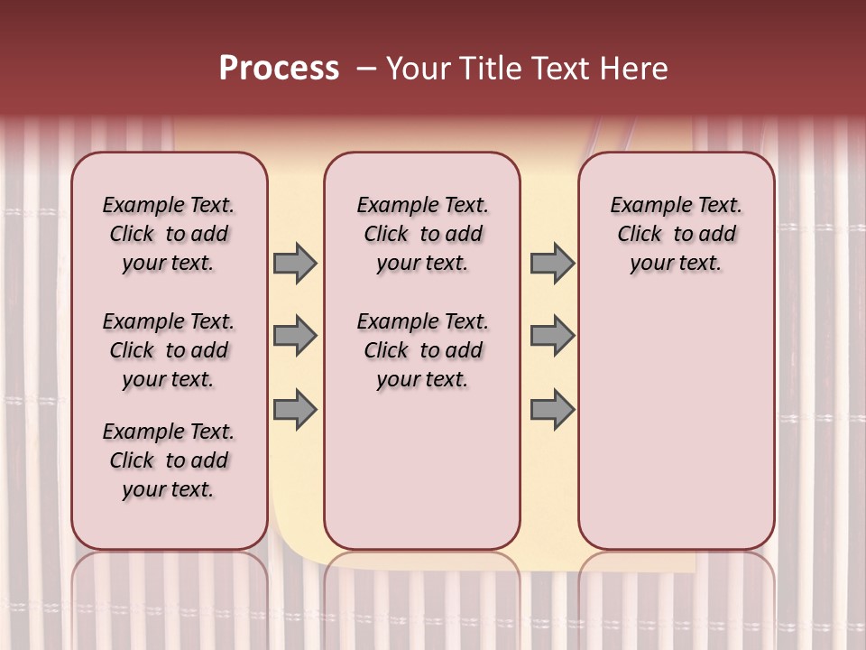 List Metal Yellow PowerPoint Template