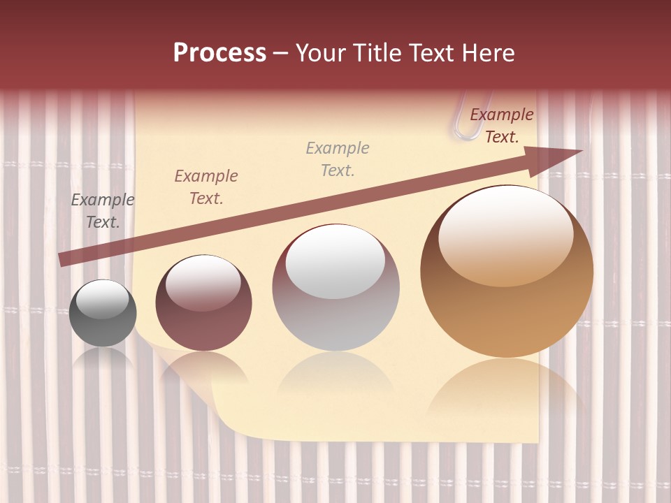 List Metal Yellow PowerPoint Template