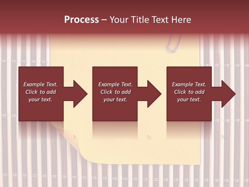 List Metal Yellow PowerPoint Template
