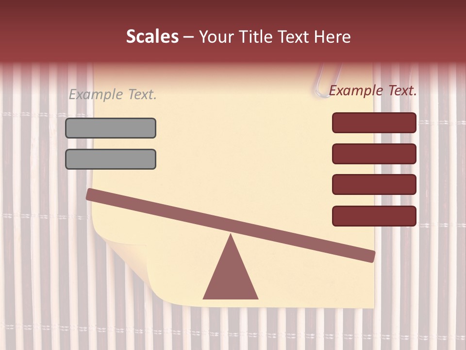 List Metal Yellow PowerPoint Template