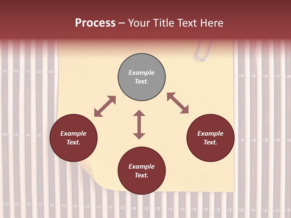 List Metal Yellow PowerPoint Template