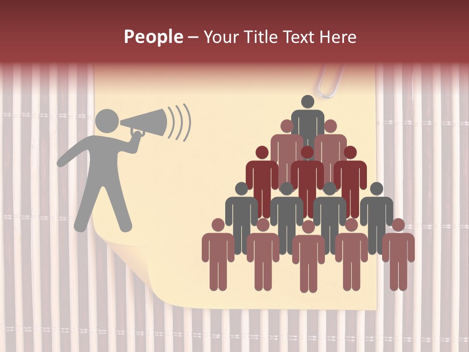 List Metal Yellow PowerPoint Template