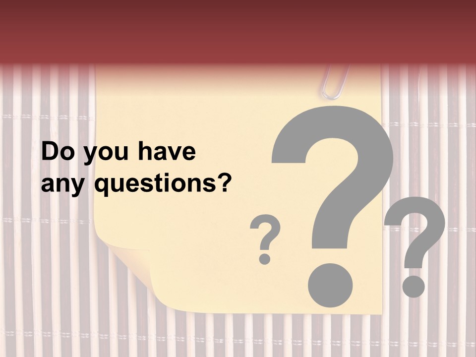 List Metal Yellow PowerPoint Template