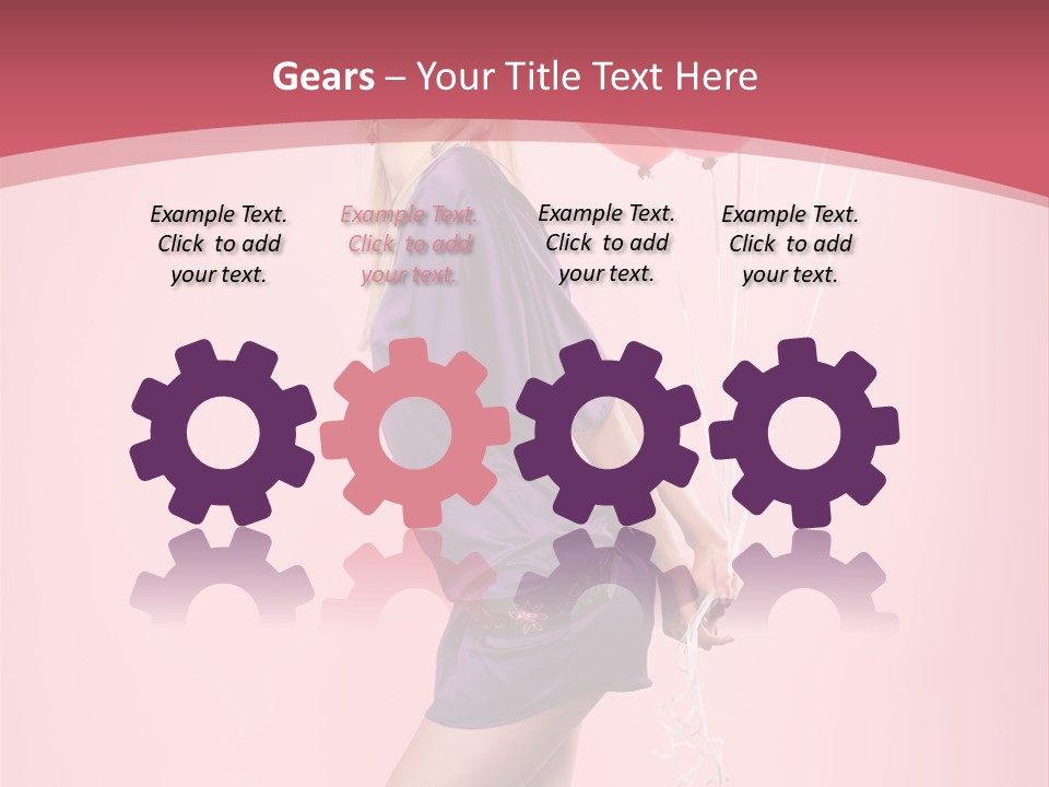 Red Party Style PowerPoint Template