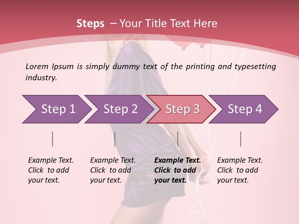 Red Party Style PowerPoint Template