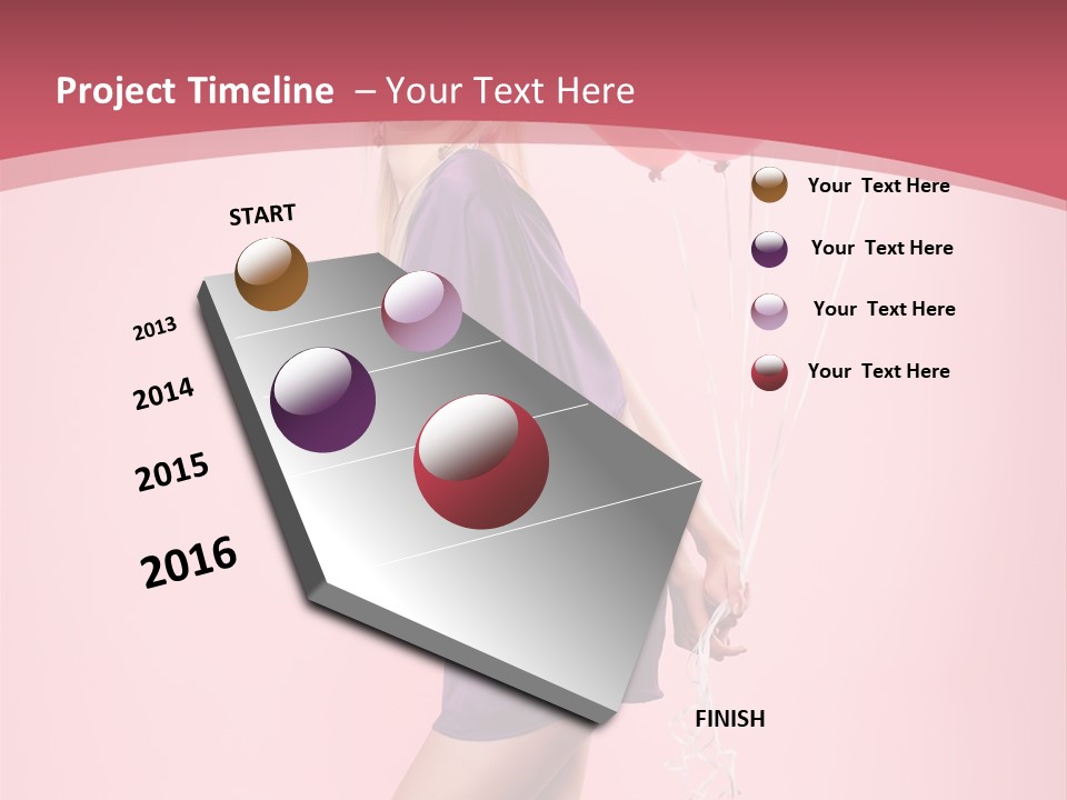 Red Party Style PowerPoint Template