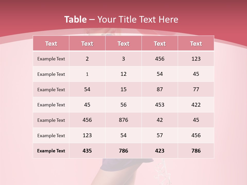 Red Party Style PowerPoint Template