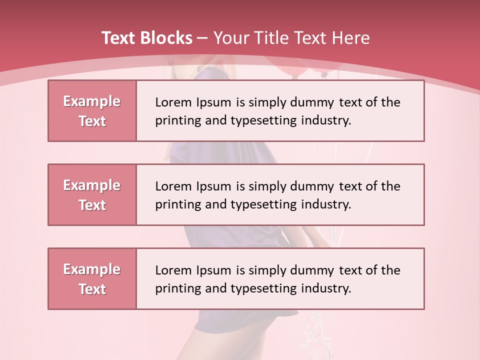 Red Party Style PowerPoint Template