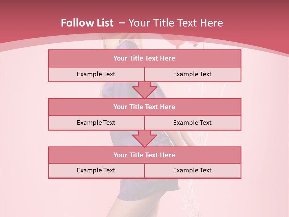 Red Party Style PowerPoint Template