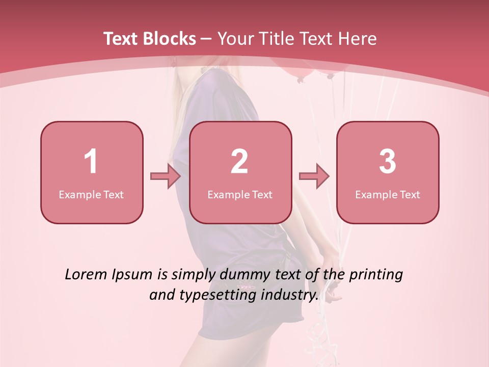 Red Party Style PowerPoint Template