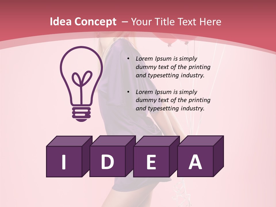 Red Party Style PowerPoint Template