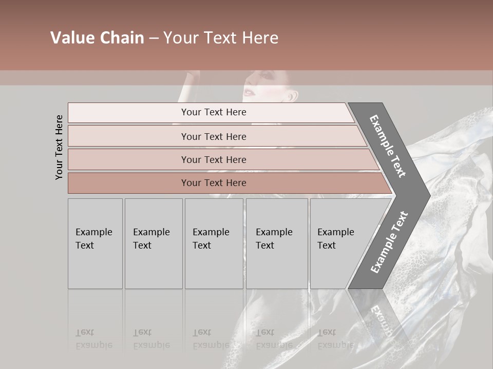 Carnival Make Up Gown PowerPoint Template