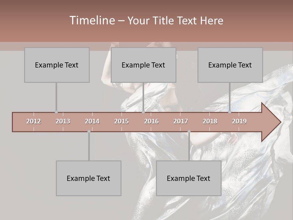 Carnival Make Up Gown PowerPoint Template