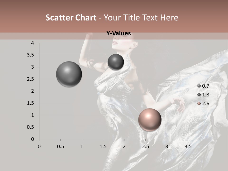 Carnival Make Up Gown PowerPoint Template