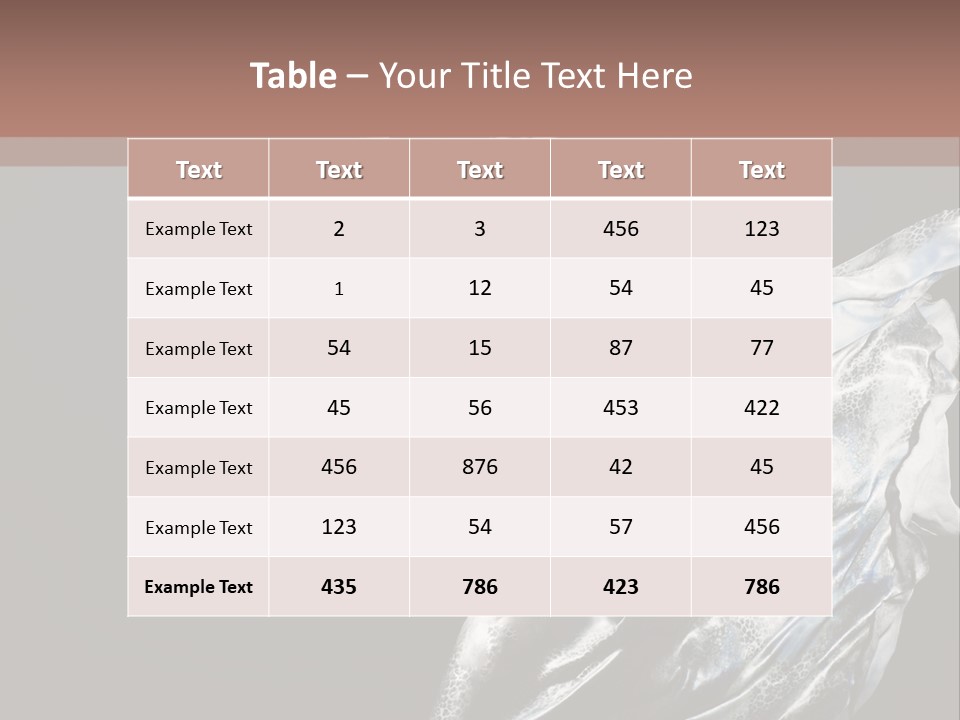 Carnival Make Up Gown PowerPoint Template