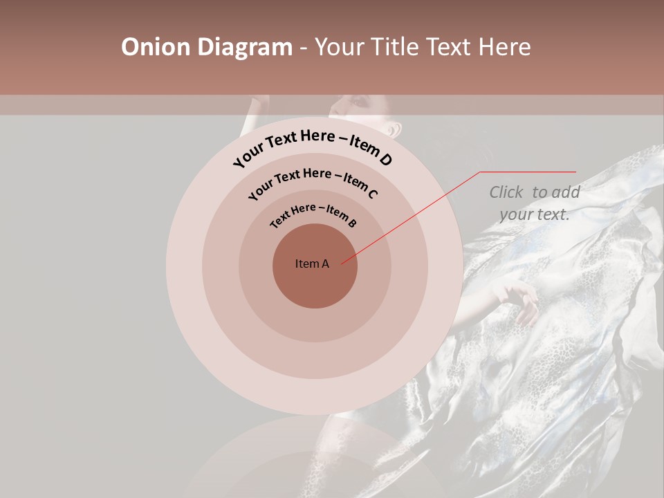 Carnival Make Up Gown PowerPoint Template