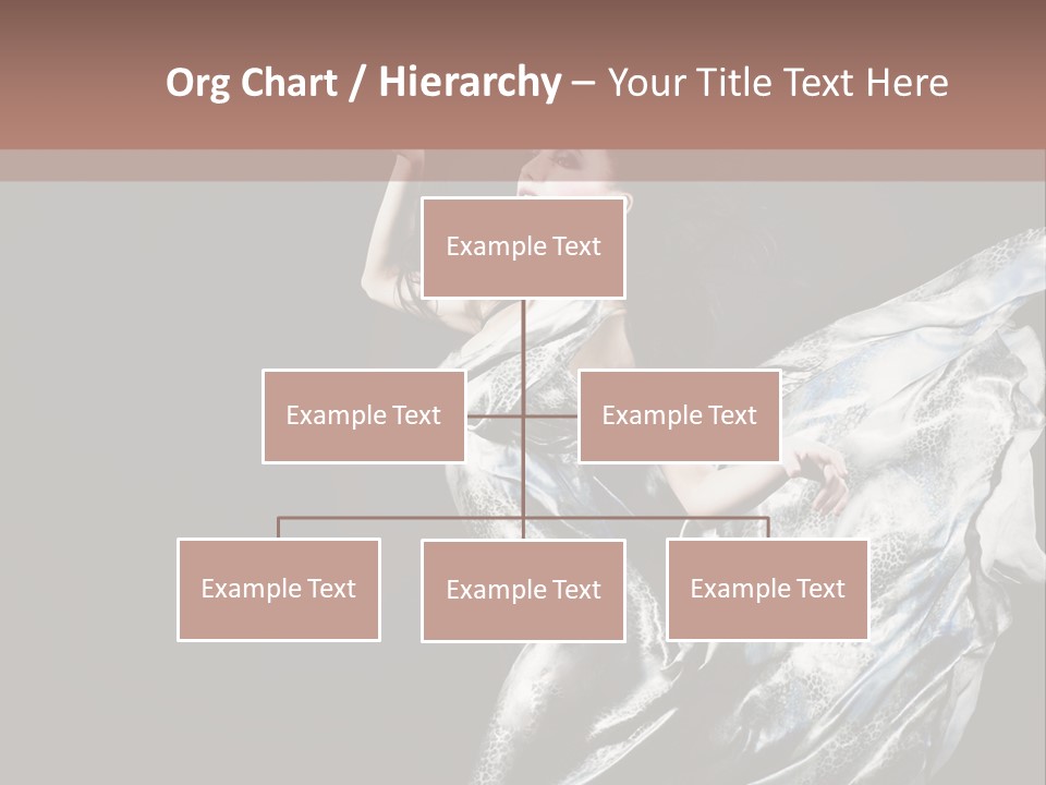 Carnival Make Up Gown PowerPoint Template