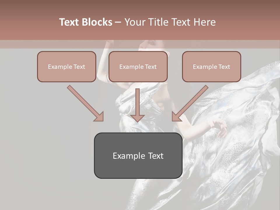 Carnival Make Up Gown PowerPoint Template