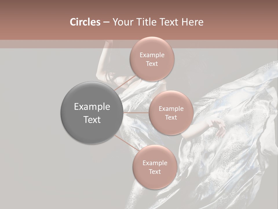 Carnival Make Up Gown PowerPoint Template