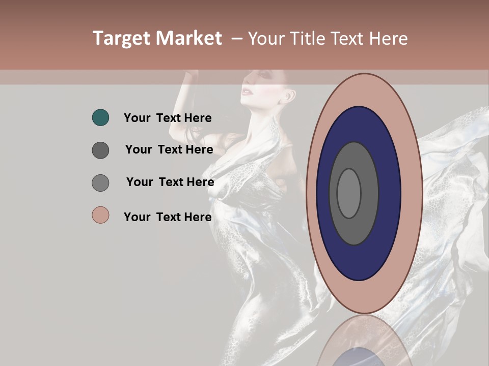 Carnival Make Up Gown PowerPoint Template