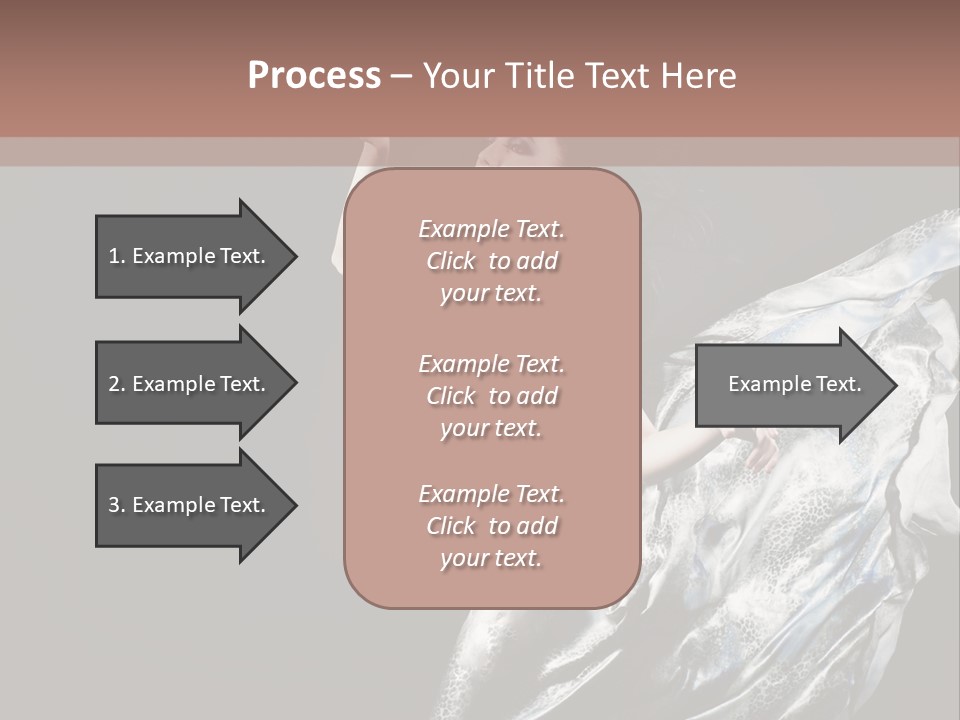 Carnival Make Up Gown PowerPoint Template