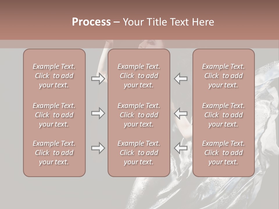 Carnival Make Up Gown PowerPoint Template