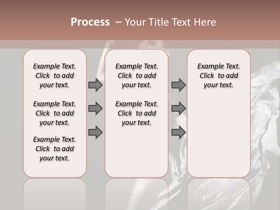Carnival Make Up Gown PowerPoint Template