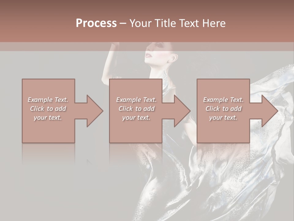 Carnival Make Up Gown PowerPoint Template
