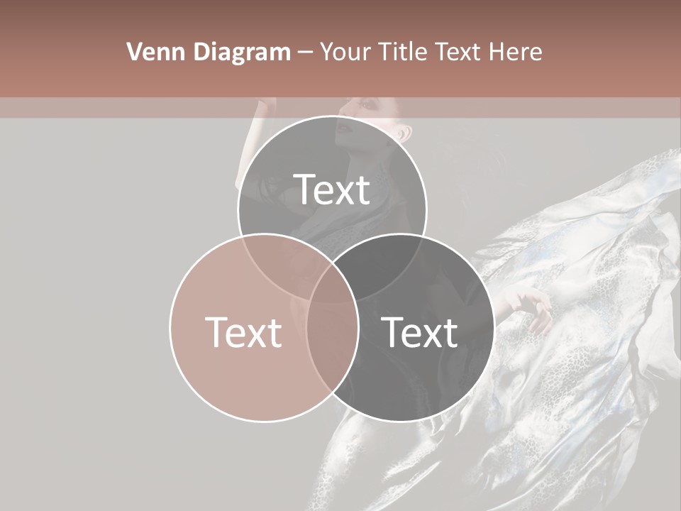 Carnival Make Up Gown PowerPoint Template