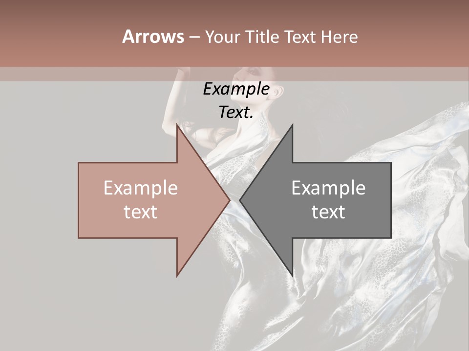 Carnival Make Up Gown PowerPoint Template