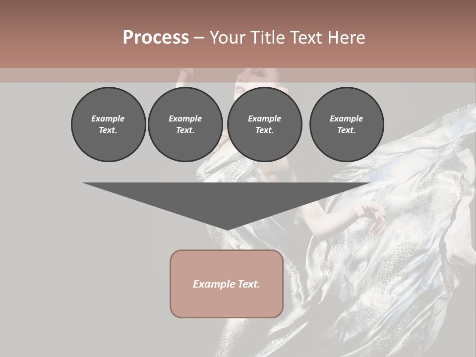 Carnival Make Up Gown PowerPoint Template